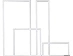 60*60cm Panneau LED recouvert de lumière avec 4000LM et 15000 heures de travail Coût compétitif