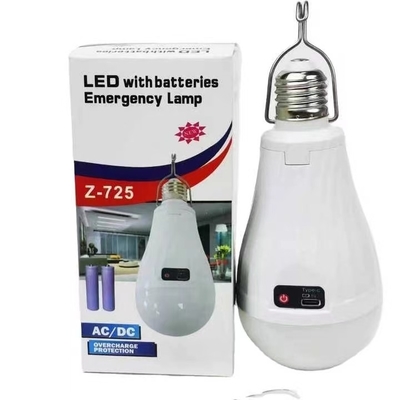 Lampes d'urgence LED 15W E27 B22 Batterie rechargeable au lithium-ion AC/DC