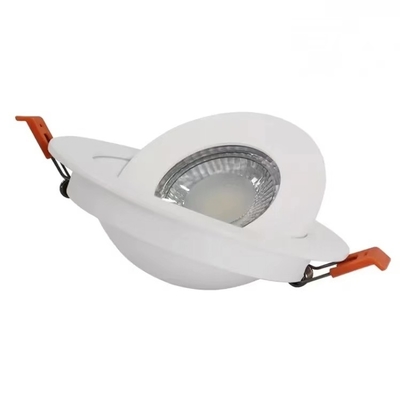 Home Office 5W 360D angle de faisceau en retrait LED Downlight avec 80 Ra CRI et un design LED élégant
