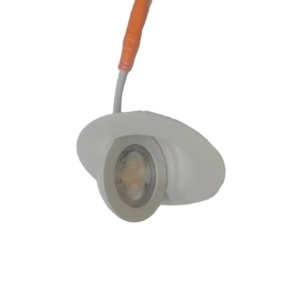 Home Office 5W 360D angle de faisceau en retrait LED Downlight avec 80 Ra CRI et un design LED élégant