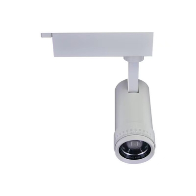 COB LED Focus Light Track Light avec boîtier en aluminium intégré et lentille anti-éblouissement
