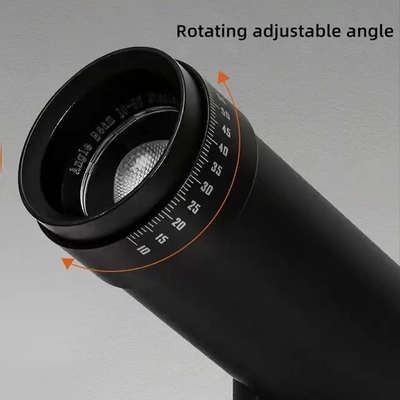 COB LED Focus Light Track Light avec boîtier en aluminium intégré et lentille anti-éblouissement