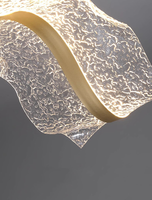90 Ra indice de rendu des couleurs Commutateur de commande Lustre de cristal pour chambre créative rétro