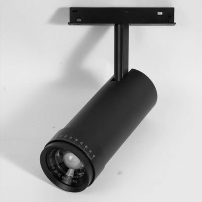 90 Ra 1CCT Conducteur intégré Anti-éblouissement 10-60 degrés Lentille zoomable LED Focus Light Track Light 0,8 kg