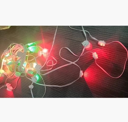 Décoration intérieure et extérieure à LED Lumière suspendue à chaîne avec changement de couleur Longueur 100M