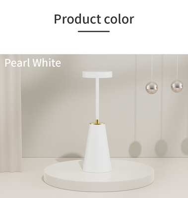 Touch Switch Lumière de nuit métallique Atmosphère Lampe de table pour la décoration de la lumière LED intelligente