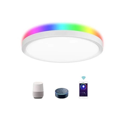 Service de solutions d'éclairage 30w Slim Tuya WiFi Smart LED Ceiling Light Pas besoin de bricolage