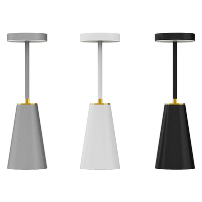 Lampe de table de chambre moderne avec charge et atténuation sans fil Durée de vie de 15000 heures
