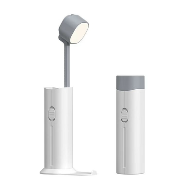 Lampe de table à protection oculaire à LED USB avec une lampe de poche puissante et une batterie rechargeable
