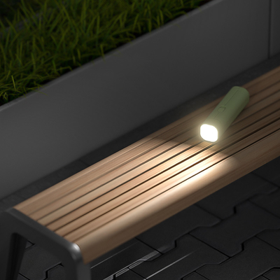 Lampe de table rechargeable à lumière LED confortable avec indice de rendu des couleurs de 90 Ra