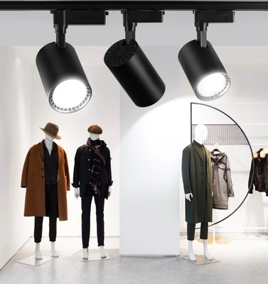 10W 4 phase fil réglable COB Spot Mini Rail LED Track Light avec un design moderne