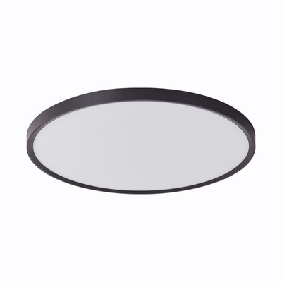 Matériau de base ABS Lumière de plafond LED pour le salon de l'hôtel 24w Slim Flush Mount Dimmable
