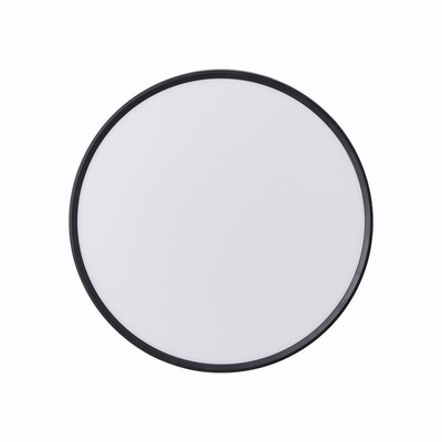 Matériau de base ABS Lumière de plafond LED pour le salon de l'hôtel 24w Slim Flush Mount Dimmable