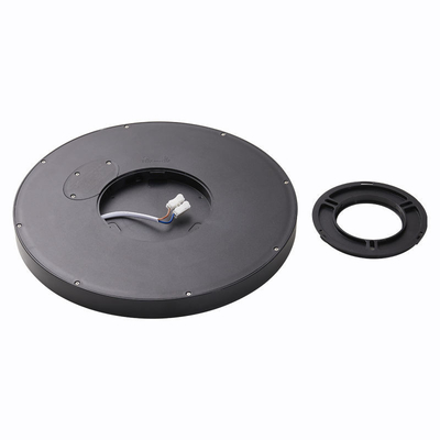 Matériau de base ABS Lumière de plafond LED pour le salon de l'hôtel 24w Slim Flush Mount Dimmable