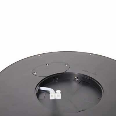 Matériau de base ABS Lumière de plafond LED pour le salon de l'hôtel 24w Slim Flush Mount Dimmable