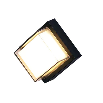 Lampes murales intérieures LED carré IP65 8W/10W/15W 110/220V avec température de fonctionnement -15-50C