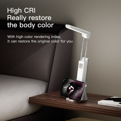 Lampe de bureau à lumière multifonctionnelle de type C rechargeable