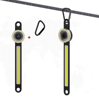 Lumière de travail rechargeable multifonctionnelle à LED verte pour camping phare poignet et avertissement