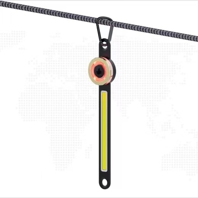 Lumière de travail rechargeable multifonctionnelle à LED verte pour camping phare poignet et avertissement