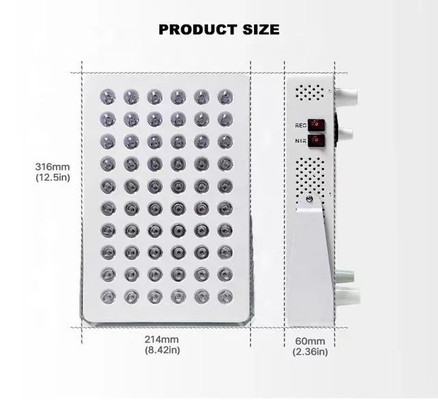 Découvrez le rajeunissement ultime de la peau avec notre masque à photons LED rouge bleu 316*214*60 MM