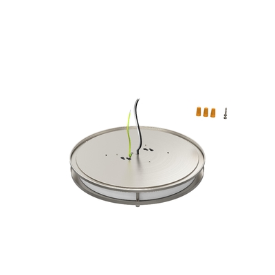 Design moderne 14 pouces 21W 5CCT LED double anneau plafond lumière CL-B1425 avec fonction de bricolage
