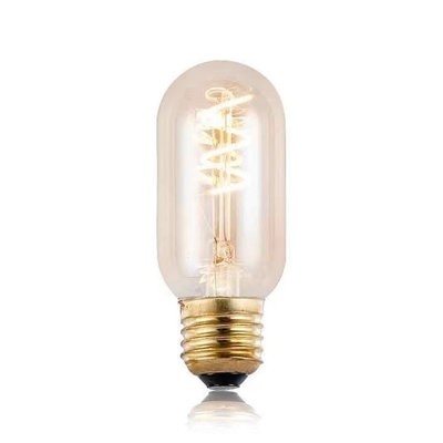 T45 ampoule à filaments spiraux Vintage lampe LED souple et flexible avec 50000 heures de durée de vie