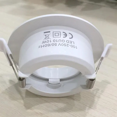 Source lumineuse LED de conception moderne cadre lumineux vers le bas avec angle de faisceau réglable et support GU10