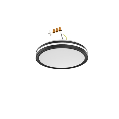 1750lm 15 pouces 21W 5CCT CL-D1525 LED Double Trim Ceiling Light pour les solutions d'éclairage