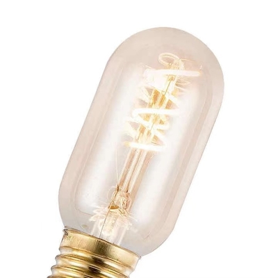 Lampe à incandescence à LED douce et flexible T45 lampe à incandescence droite 2- pour résidentiel