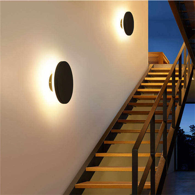 AC 85-265V Moderne panneau circulaire lampe de plafond LED pour l'éclairage des escaliers et des couloirs