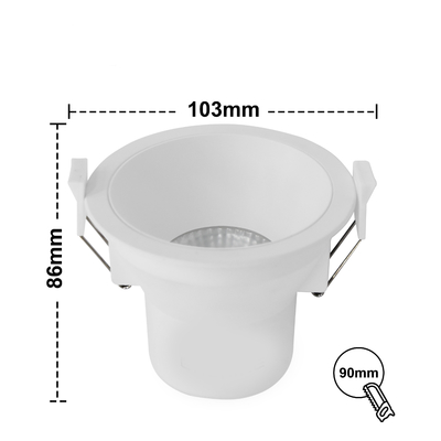 400lm Mini Carré Encastrée Route Laveuse murale projecteur Led pour Solutions d'éclairage Service