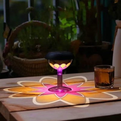 1W haute luminosité LED jardin lampes de rue avec lampe supérieure à colonne de coulée sous pression et CRI Ra 70