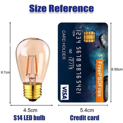 G45 T45 ST45 Lampe à cordes lumineuse réglable pour toutes les fêtes