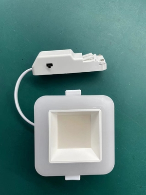 100lm/w 3 étapes 2700K-6500K Éclairage intérieur Muare Recesseini Tracé lave-murs projecteur LED Downlight Plafond en retrait Cob Down Light