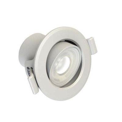 2700K Lumière basse LED blanche douce et chaude 5w pour une longue durée de vie et une coupe en retrait de 70 mm