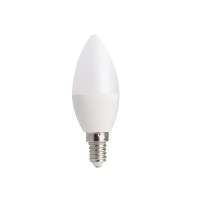 Bougie à bougie LED 6W CRI Ra 80-90 Dimmer de support élevé personnalisable E14 lumière intérieure