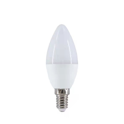 Bougie à bougie LED 6W CRI Ra 80-90 Dimmer de support élevé personnalisable E14 lumière intérieure