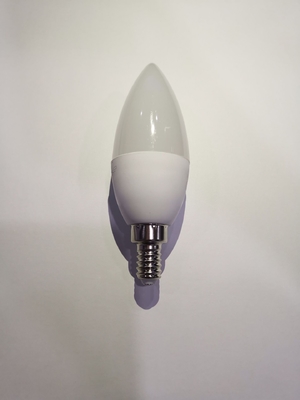 Bougie à bougie LED 6W CRI Ra 80-90 Dimmer de support élevé personnalisable E14 lumière intérieure