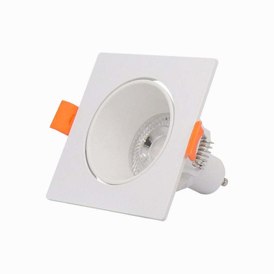 5w Mr16 Gu10 Hôtel Carré Mini Smart Anti-éblouissement Plafond réglable Surface sans découpage Lumière LED en retrait Downlights