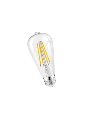 Solutions d'éclairage résidentiel ST64 E26 7W 800LM ampoule à LED à filaments sombres 3000K 120V/60Hz