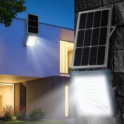 95lm/w étanche à l'eau entrepôt stade phare solaire de recharge phare extérieur à LED solaire