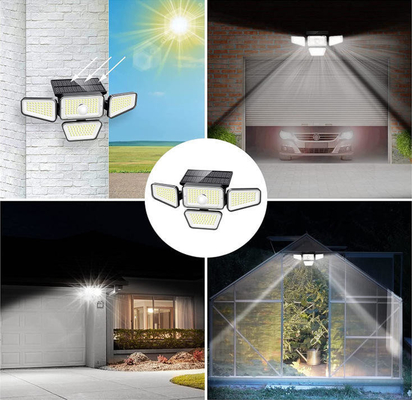 270 LED Sensor de mouvement LED étanche à l'eau étanche au soleil et facile à installer