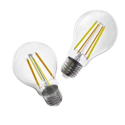 Matériau de verre ampoule à LED pour l'éclairage intérieur à domicile E27 E14 ampoule à filaments rétro