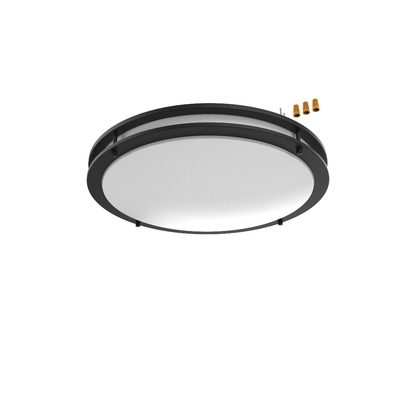 18 pouces 32W 5CCT LED CCT sélectionnable double anneau de plafond pour et 50000 heures de durée de vie