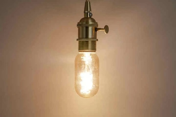 Blanc doux chaud 2300K T45 E27 E26 B22 ampoule à filaments Vintage Flexible à LED 3W