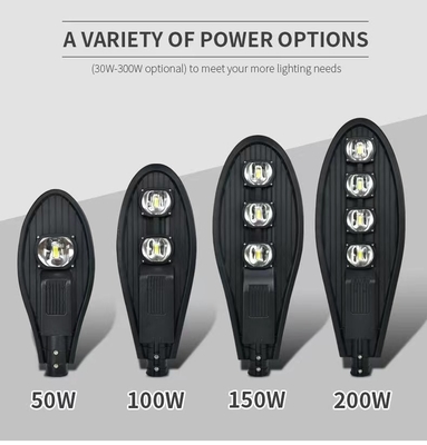 Éclairage extérieur 25W PC en aluminium étanche Ip65 éclairage d'urgence 1 heure capteur Streetlight