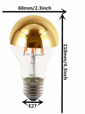 Lampe à incandescence à LED à filament rétro pour type de base E27