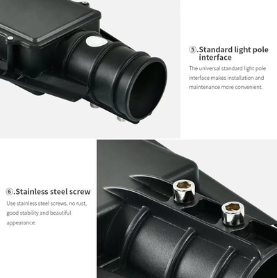 Éclairage extérieur d'urgence de 25 W IP65 imperméable à l'eau 2800lm Streetlight 1 heure de travail