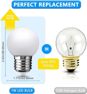 Lampoule LED pour salle de bain 15W équivalent E26 Base à vis moyenne Blanc frais