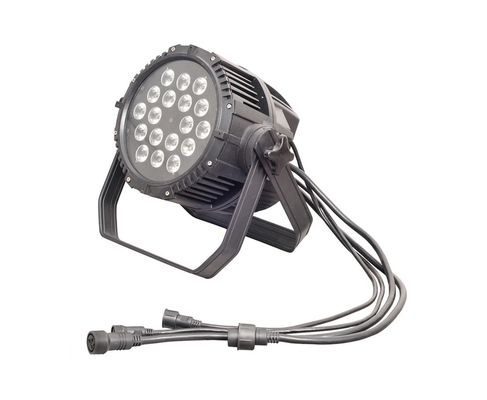 Éclairage à haute luminosité 18PCS 200W 6in1 étanche LED PAR avec couleur RGB